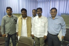 Mr. Mukessh Sharrma with Mr. Imran Hussain Honorable Minister Delhi Govt. and others