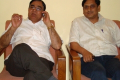 Mr. Mukessh Sharrma with Mr. Azad Singh toor IFS - Ex. Ambassador