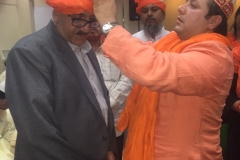 Ajmer Sharif Dargah chief blessing to Dr. Amod Sharma